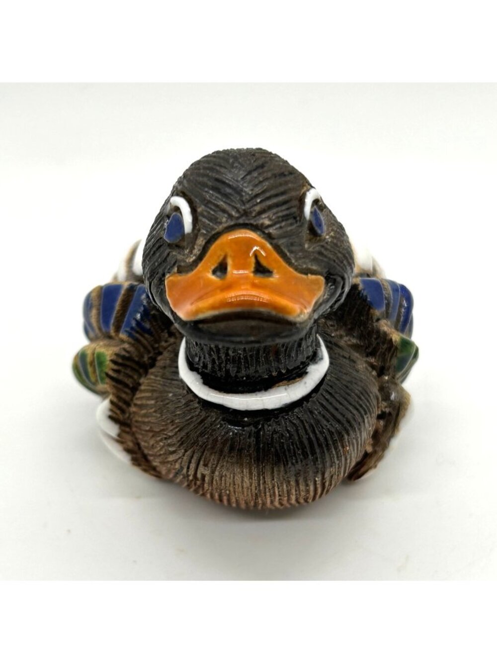 Artesania Rinconada Mallard Duck Figurine Hand-Painted Ceramic Collectible Decor - Picture 2 of 10